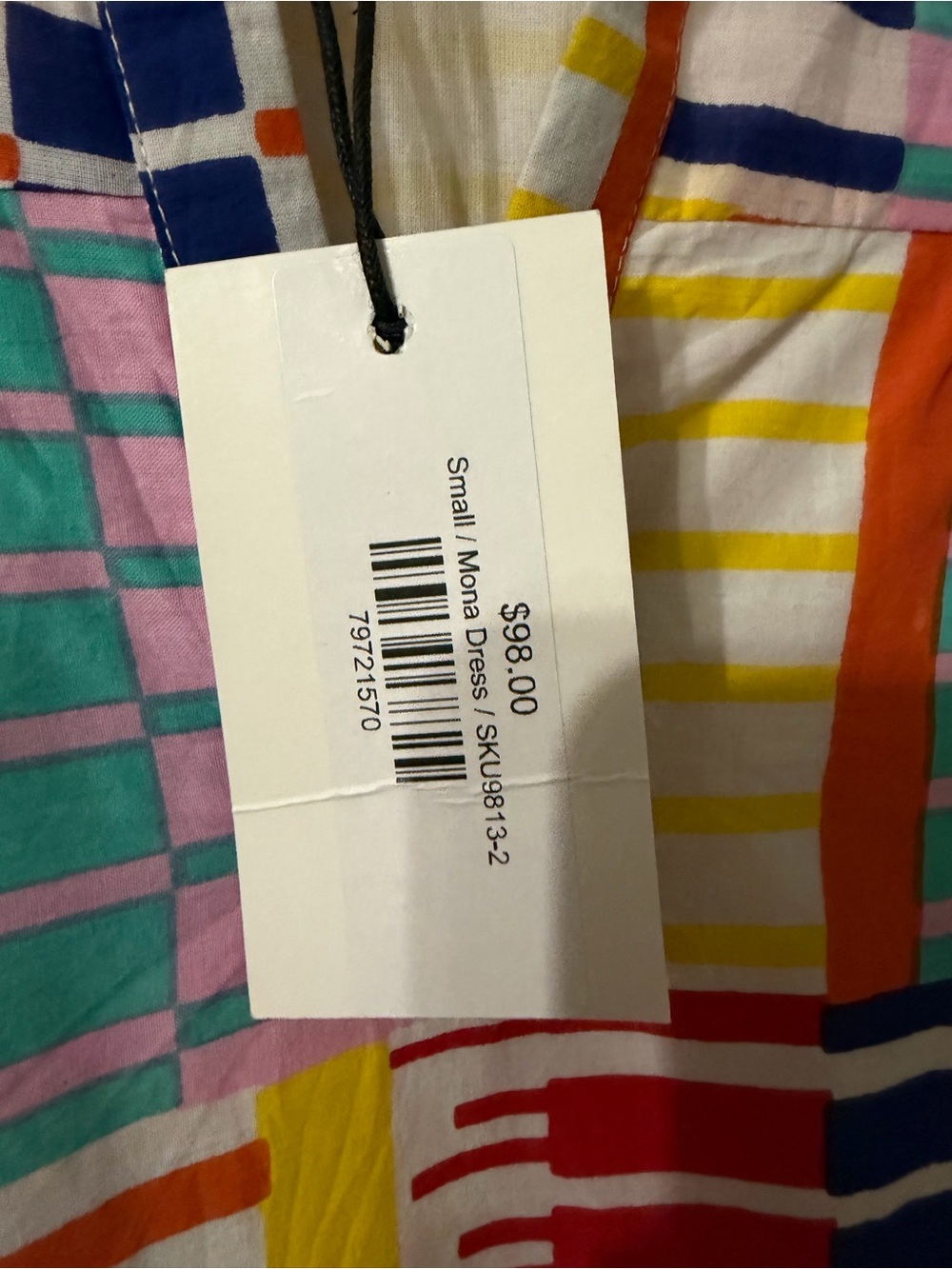 THML Multi-Color Striped Block Mini Dress Avara exclusive NWT small - Picture 3 of 4